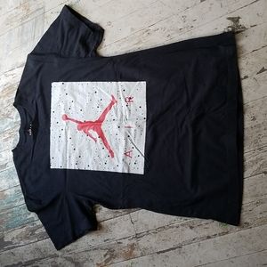 Air Jordan Block graphic tshirt youth M